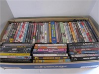 Large Box of Various DVD's. 55-60est total