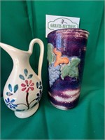 Purintin Slip Vase & Pottery Vase