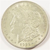 1921 MORGAN SILVER DOLLAR $1.00