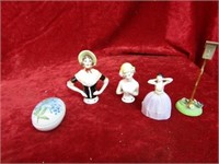Lot of Vintage porcelain figures.