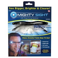 Mighty Sight LED Magnifying Glasses Fits Over
