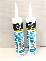 2pk DAP 10.1oz White Alex Plus Acrylic Latex