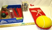 Tennis Christmas Stocking, Candles