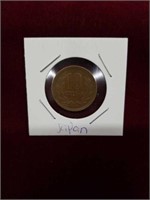 1966 Japan 10 Yen Coin