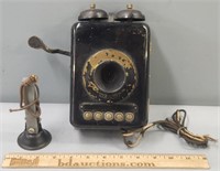 Connecticut Wall Phone & Reciever (1928)