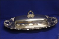Towle Silverplated Butter Dish
