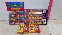 Sparklers, Pop Its, Magic Snake, etc. Pick up only