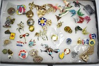 Vintage Pins, Buttons & Hat Pins