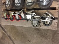 (7) ASSORTED 6" CASTERS