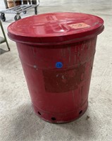 Safety Trash Can
