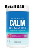 Natural Vitality Calm Magnesium Citrate,