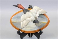 Ben Heinemann Miniature Flying Canvasback Drake