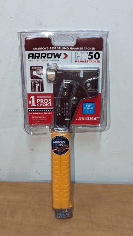 New Arrow HT 50 Hammer Tacker
