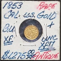 1853 California Gold Token