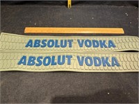 Absolut Vodka bar mats