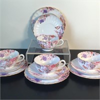 PARTIAL SET SPODE CHLESEA GARDEN CHINA