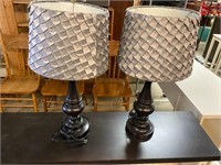 Pair of table lamps