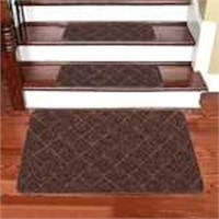 Non-Slip Stair Treads 24x36 Brown