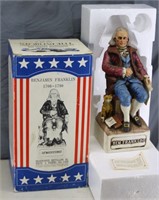 S: McCORMICK WHISKEY BEN FRANKLIN DECANTER
