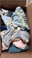 BOX OF BABY CLOTHES