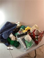 Bag of yarn and miscellaneous