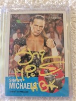 Shawn Michael's Signed Wrestling Card with COA
