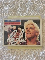 Ric Flair Signed Wrestling Card with COA