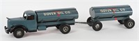 SMITH MILLER  DOVER OIL CO. TANK TRUCK & TRAILER