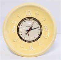 1940's Ceramic Electric Clock By Master Crafter's