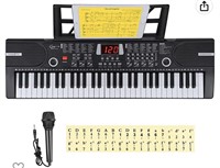 Hricane Kids Piano Keyboard, 61 Keys Beginner