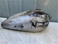 Norton metal petrol tank