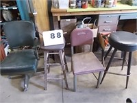 2 Stools & 2 Chairs