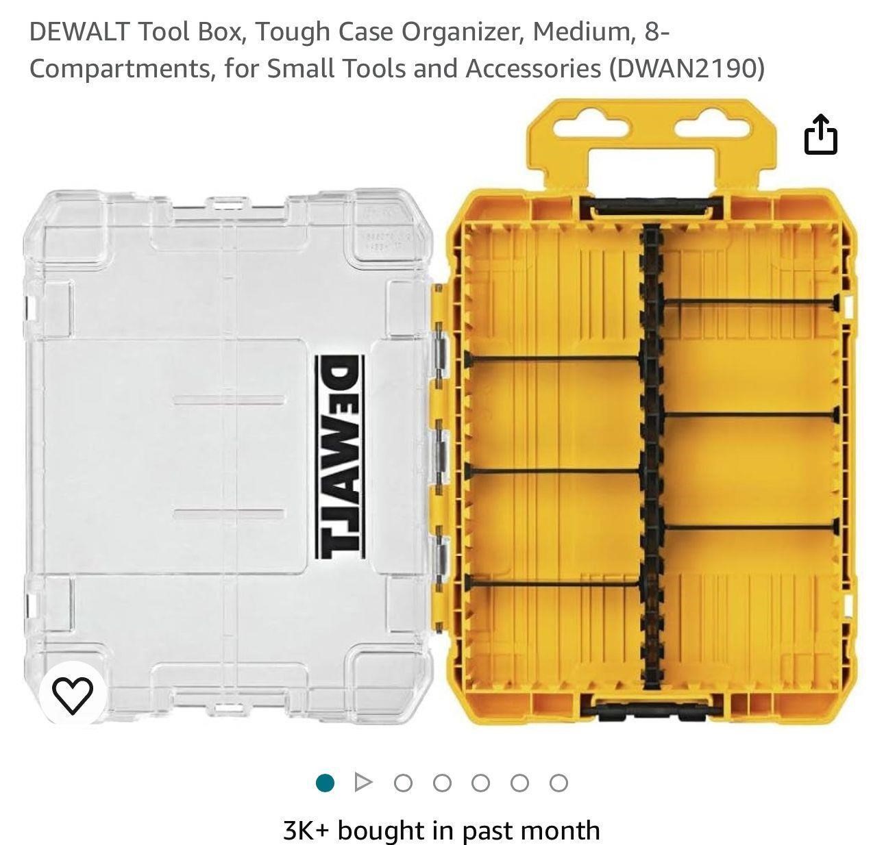 DEWALT Tool Box, Tough Case Organizer
