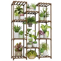 Bamworld Plant Stand Indoor Outdoor Hanging...