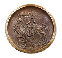 Rare 1892 Anheuser-Busch Bronze by Henry - Bonnard