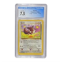 Pokemon Eevee 1999 Near Mint Jungle Unlimited 7.5