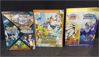 3 POKEMON STRATEGY GUIDES