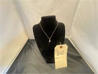 14K GOLD NECKLACE WITH PENDANT