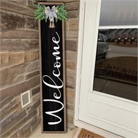 Outdoor Welcome Sign for Front Porch Standing