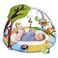 Lupantte Baby Gym Play Mat with 9 Toys for Sensory