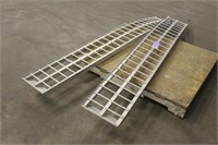 Pair of Aluminum Loading Ramps, Approx 12"x90"