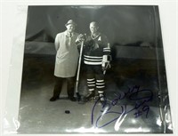 Bobby Hull Autographed Vintage Black & White