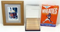 * Football Lot: Display Case for Football,
