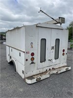 Used Omaha 9' Truck Body W/ Ladder Rack