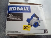 Kobalt 4" Handheld Tile.saw