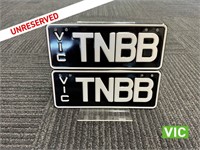 Victorian Number Plates TNBB