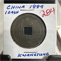 1889 CHINA 1 CASH KWANGTUNG