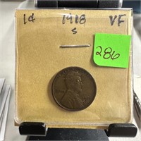 1918-S WHEAT PENNY CENT