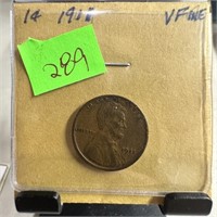1911 WHEAT PENNY CENT