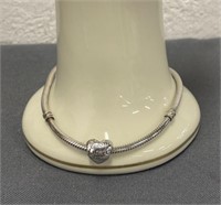 Pandora Snake Chain Charm Bracelet